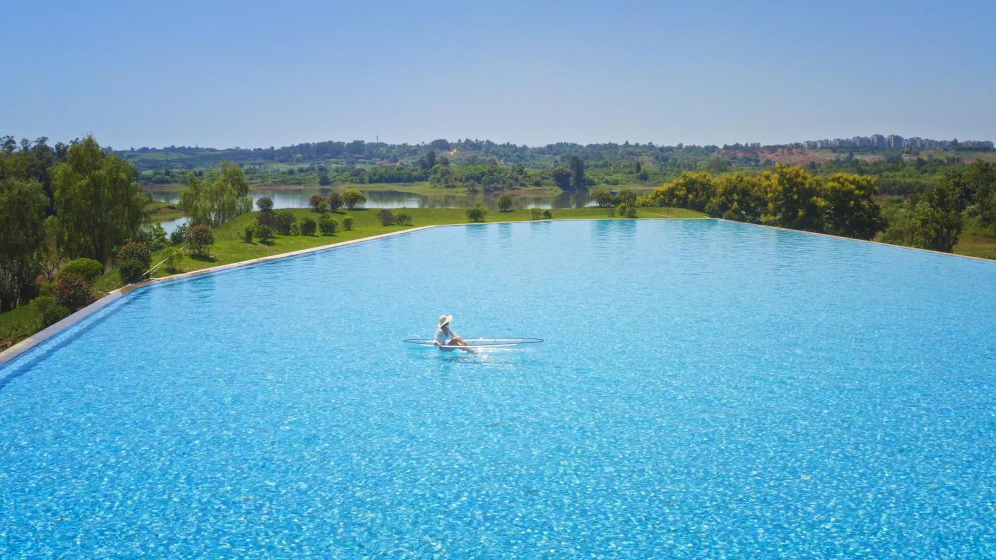 Intercontinental Heilong Lake, An Ihg Hotel Meishan Eksteriør billede