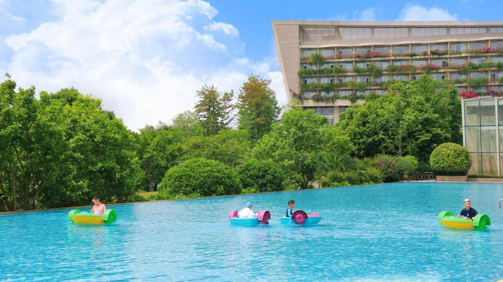 Intercontinental Heilong Lake, An Ihg Hotel Meishan Eksteriør billede