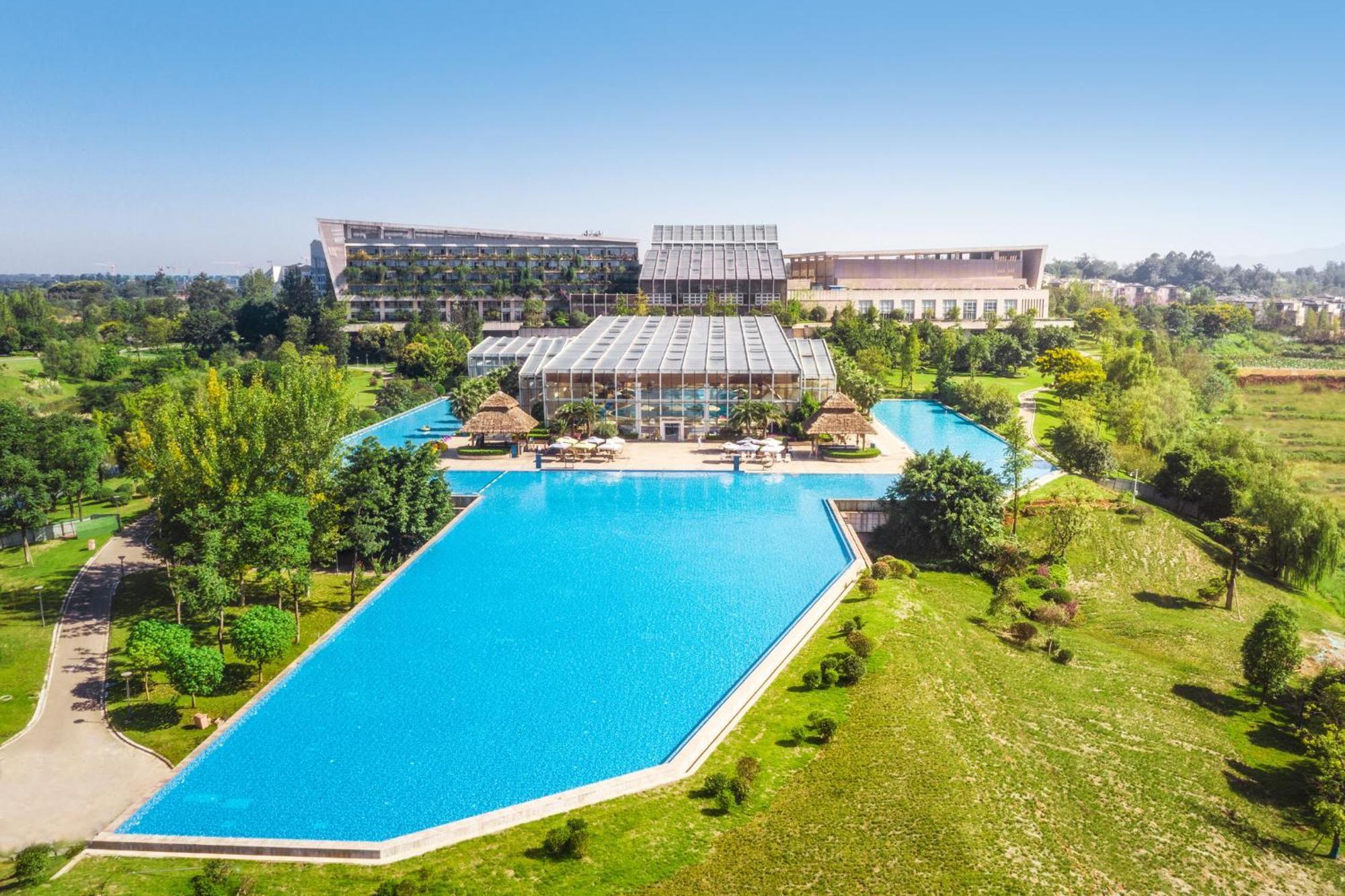 Intercontinental Heilong Lake, An Ihg Hotel Meishan Eksteriør billede